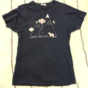An Li Polar Bear Graphic Tee